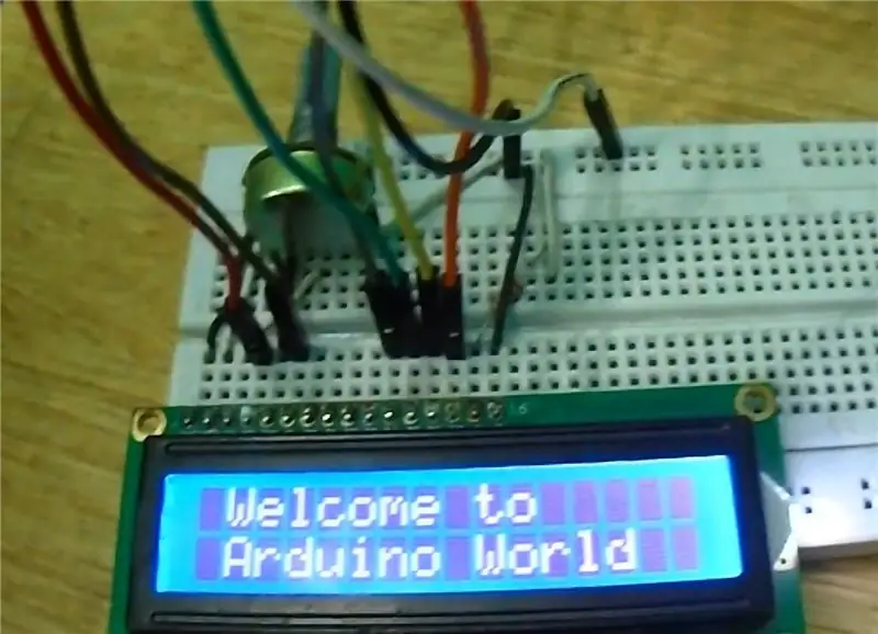 Arduino LCD 16x2 Təlimat | Arduino Uno ilə 1602 LCD ekran