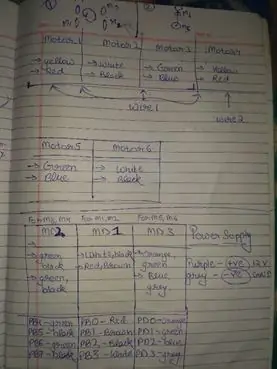 Koneksi Dasar untuk Dua Motor