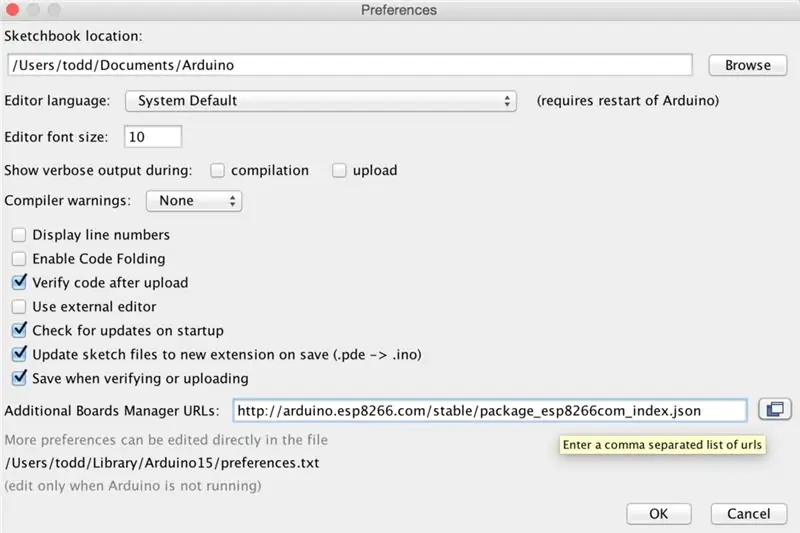 Dodajte ESP8266 u svoj Arduino IDE