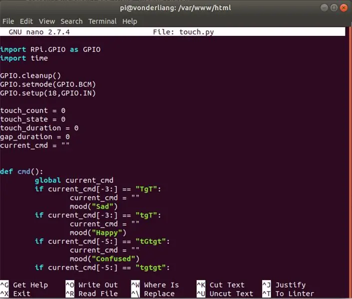 Designa en bit Python -kod för att läsa inmatning från vår sensor