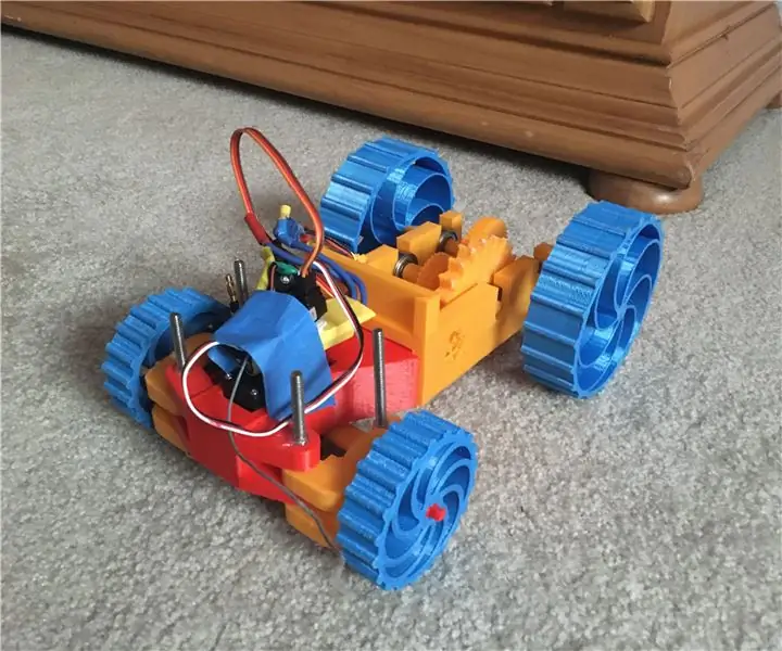 Modular 3D Printed RC Car: 8 Hakbang (na may Mga Larawan)