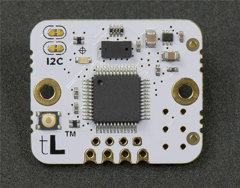 CircuitPython و TinyLiDAR: مثال ساده