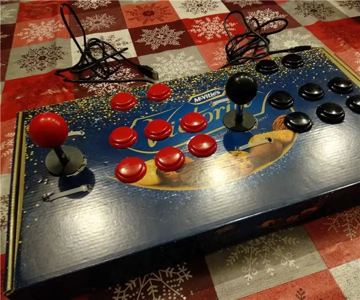 Biscuit Box Arcade Stick: 3 passos