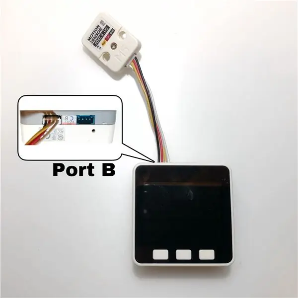 Hubungkan Sensor Gerak Anda ke Port B M5Stack