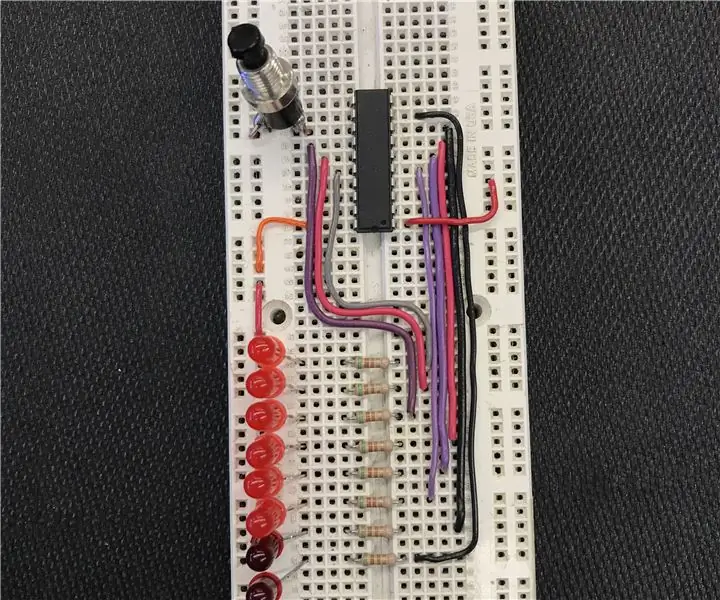 Light Light Sequencer Using Assembly & Microchip PIC16F690: 3 քայլ