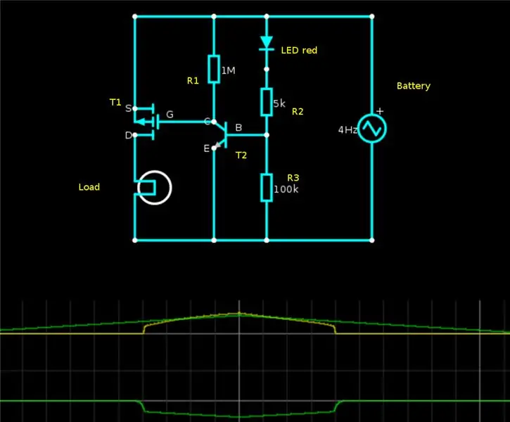 La idea bàsica (aquest circuit no es recomana!)