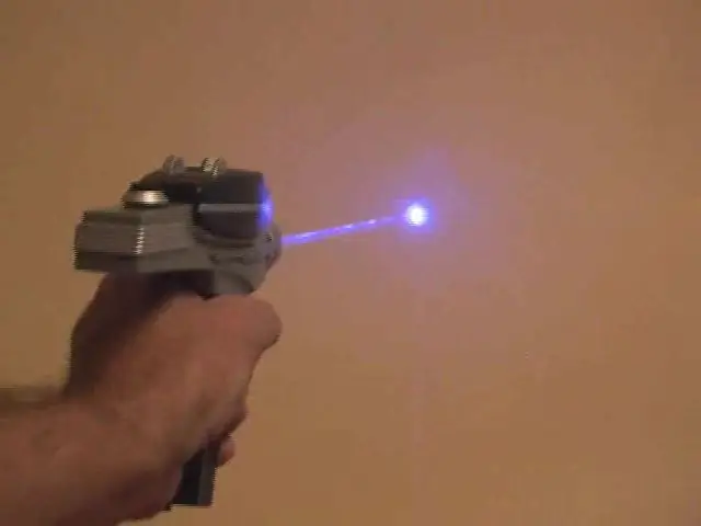 Blu-Ray laserový phaser!: 6 krokov (s obrázkami)