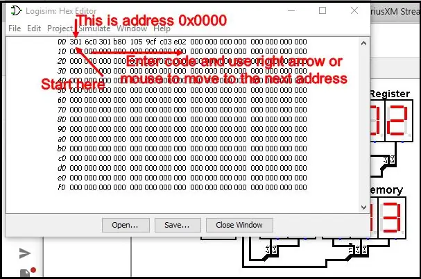 Przenoszenie programu do pamięci i testowanie