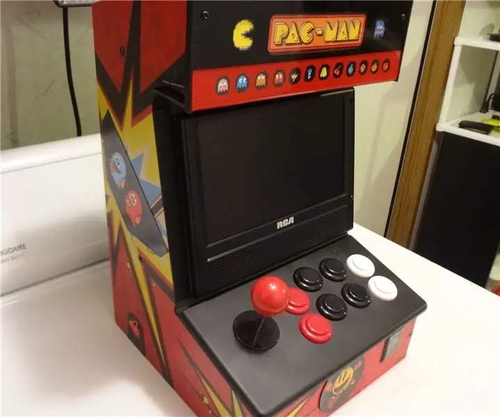 20 Jam $20 Table Top Arcade Build Dengan Ratusan Game Built In.: 7 Langkah (dengan Gambar)