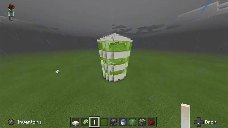 Automatisk Sugar Cane Farm Minecraft