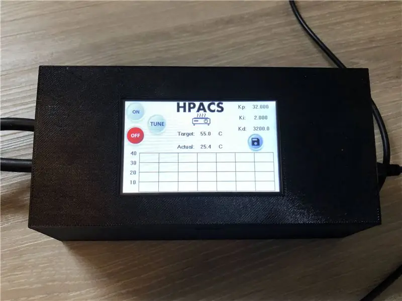 Automatisches Heizplattenkontrollsystem (HPACS)