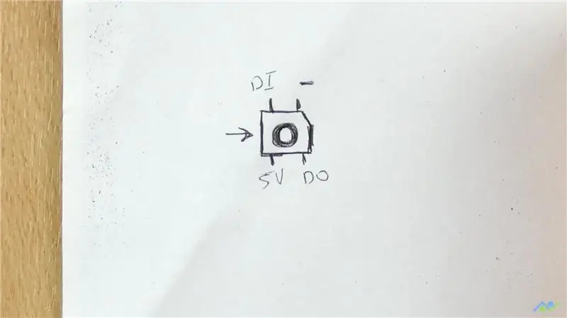 Dodajte i ožičite LED diode