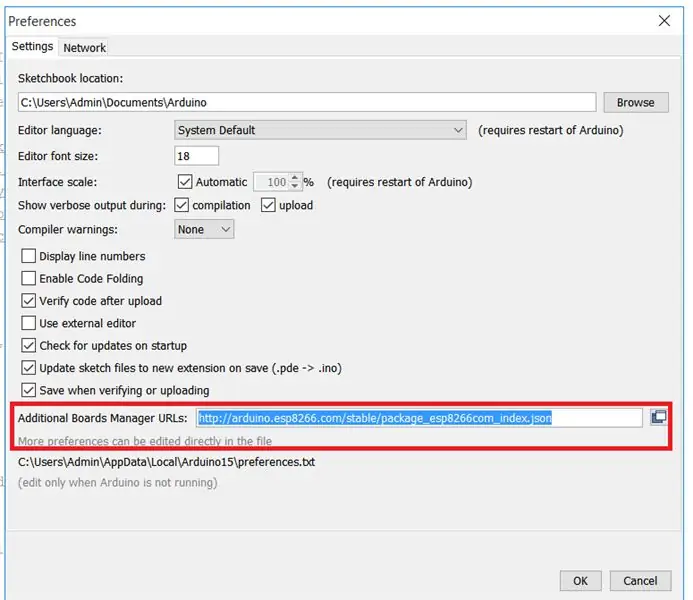 การเพิ่มบอร์ดให้กับ Arduino IDE