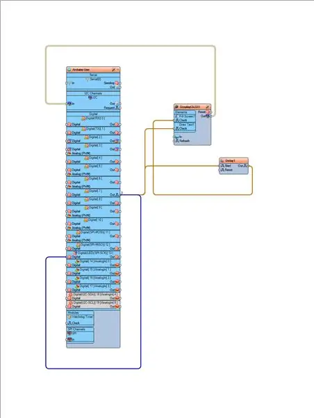 U Visuino Connect Components