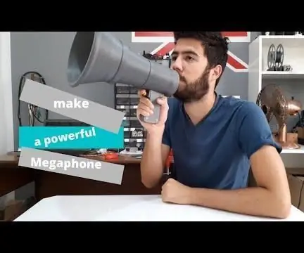 Κάντε ένα Megaphone: 9 βήματα (με εικόνες)