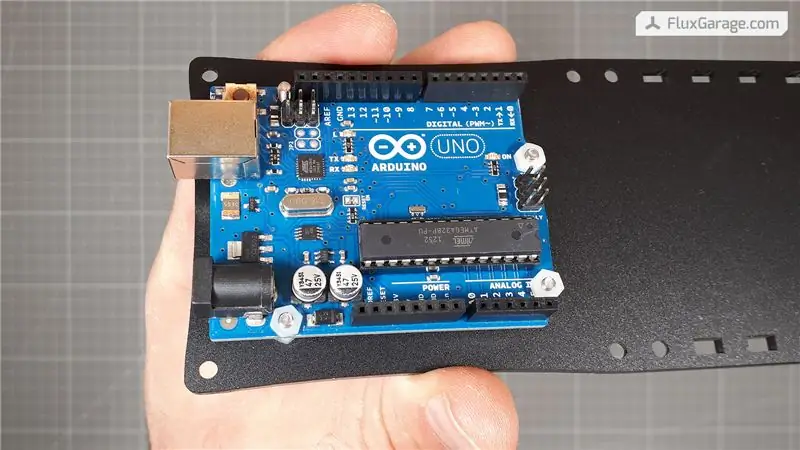 Ավելացնել Arduino, Distance Bolts և Breadboard (ներ)