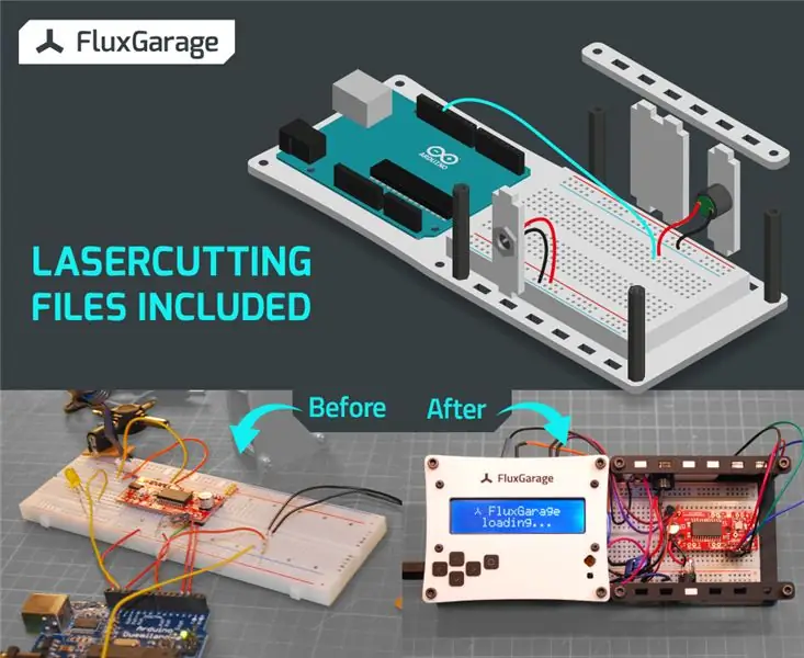 Placa base de Tinkerer - Arduino + Protoboard (s) + Soporte de periferia