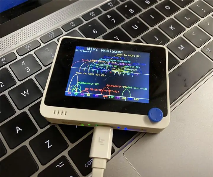 Dual Band WiFi Analyzer: 6 trinn (med bilder)