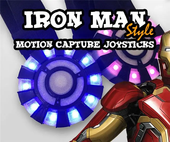 Iron Man Reactor rau Kev Lom Zem (Digital Motion Processor Joystick): 7 Kauj Ruam (nrog Duab)