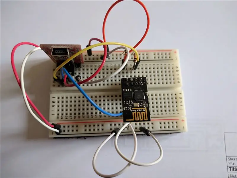 Die programmering van die ESP8266