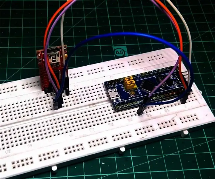 STM32 tahvel koos Arduino IDE -ga STM32F103C8T6: 5 sammu