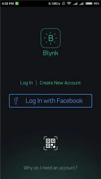 Konfigurera Blynk App