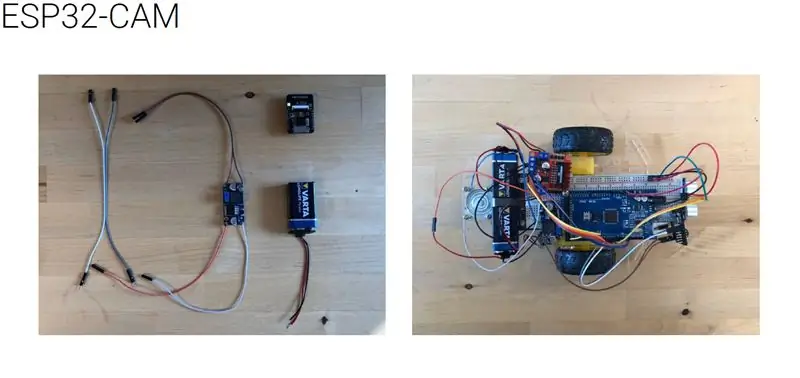 Mobiele Robotwagen - Montage (ESP32 CAM)