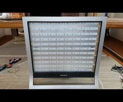 Comment faire un panneau lumineux LED super lumineux - Version simple : 8 étapes (avec photos)