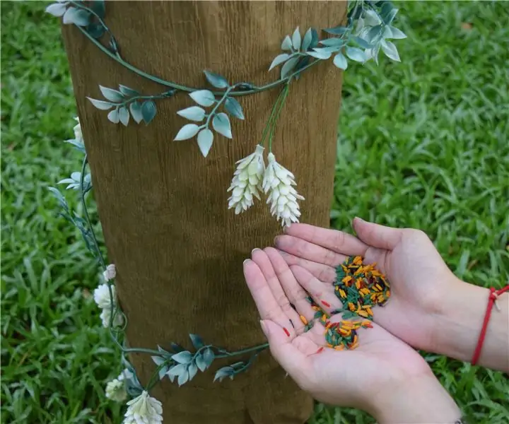 Tree of Life (Servomotor de conducció del sensor tàctil capacitiu Arduino): 6 passos (amb imatges)