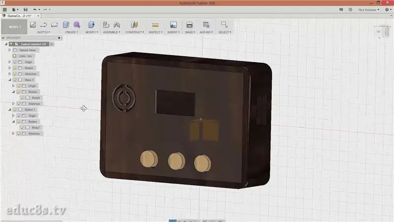 3D-Druck des Gehäuses