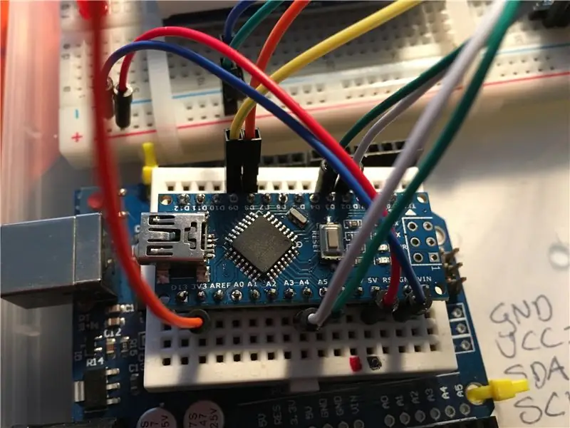 Protoboard para probar el diseño