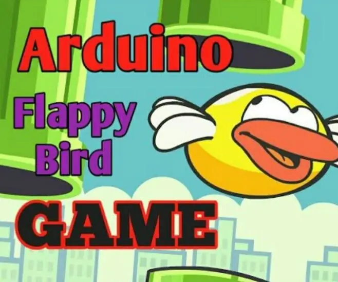 Arduino Flappy Bird - Arduino 2.4 "TFT Touchscreen SPFD5408 Bird Game Project: 3 stappe