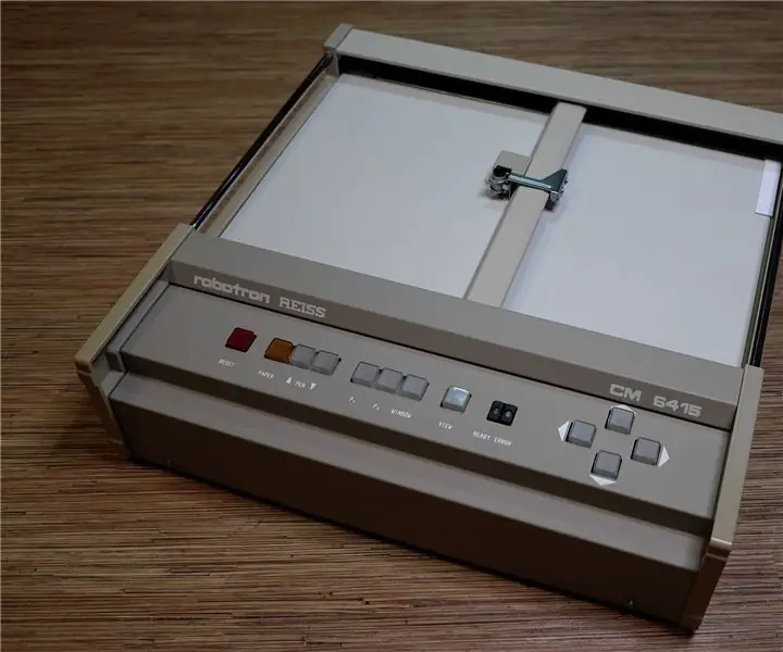 1998' Robotron Plotter Renovatie: 3 Stappen