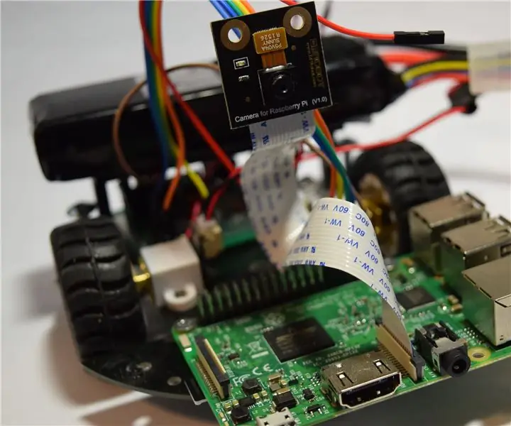 Raspberry SPy Robot: 8 steg (med bilder)