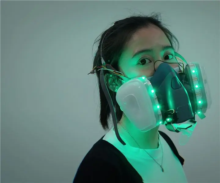 หน้ากาก Cyberpunk: 9 ขั้นตอน