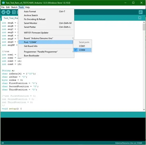 Arduino IDE installeren en de juiste poort vinden