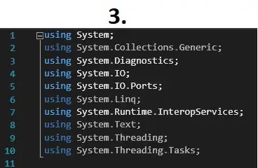 Kod untuk Menghantar penggunaan RAM ke Serial Port (C #)