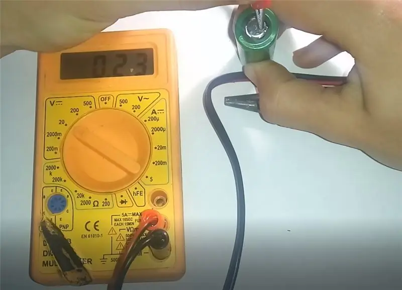 Efter att ha skickat tillbaka membranet har batteriet vaknat till liv