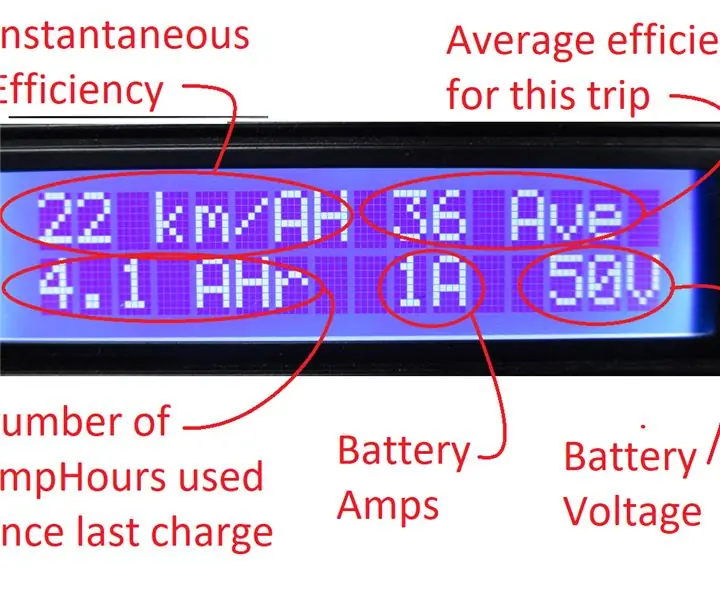 Compteur de puissance EBike : 6 étapes