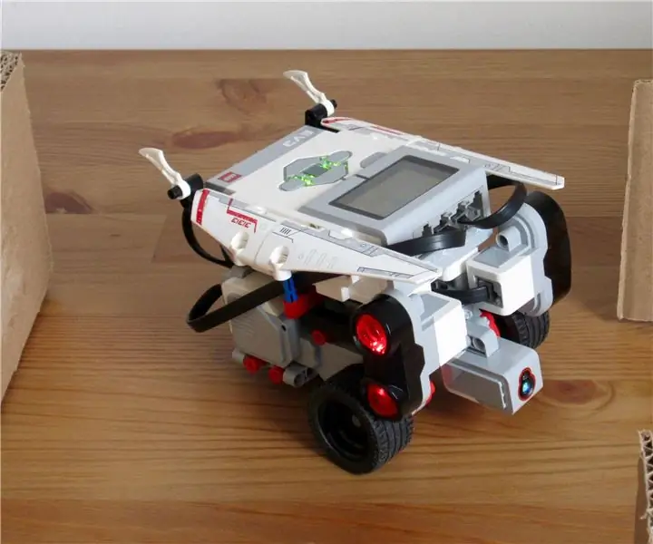 L'intelligenza artificiale nel robot labirinto LEGO EV3: 13 passaggi