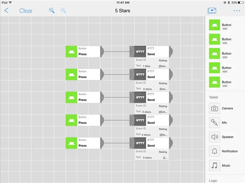 Erstellen Sie das Rezept in der MESH-App