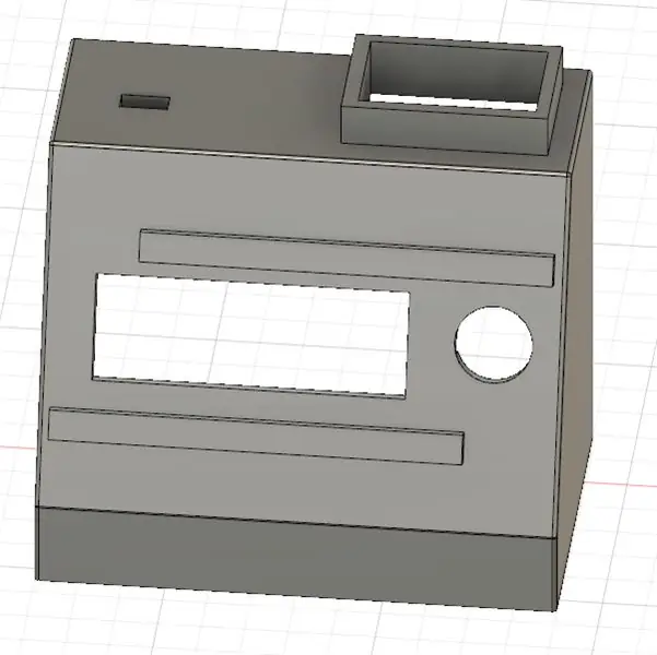 Optionales 3D-Druckgehäuse