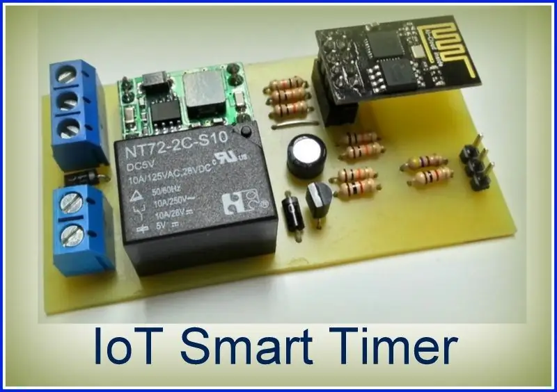 ESP8266-01 IoT Smart Timer үйдү автоматташтыруу үчүн