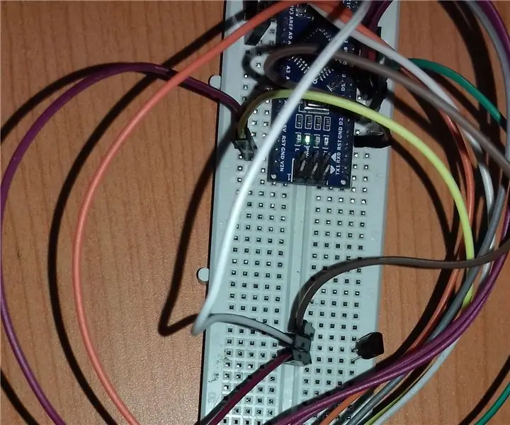 Digitalni termometer Arduino DIY: 5 korakov