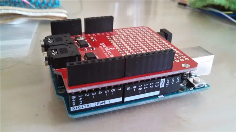 Připojení vaší LED matice k vašemu Arduinu