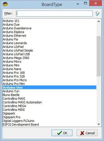 Start Visuino en selecteer het Arduino UNO-bordtype