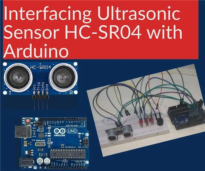 Interfaçage du module de télémétrie à ultrasons HC-SR04 avec Arduino : 5 étapes