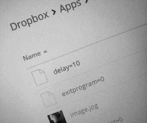 Dropbox көмегімен Raspberry Pi үй мониторингі: 7 қадам