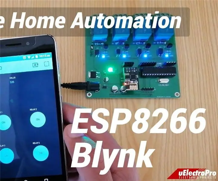 ESP8266 ашиглан DIY гэрийн автоматжуулалт: 5 алхам