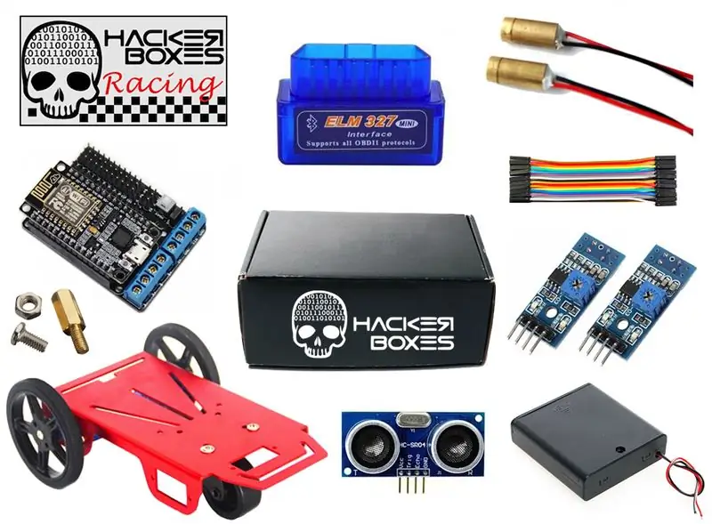 HackerBoxes 0013: Conteúdo da caixa